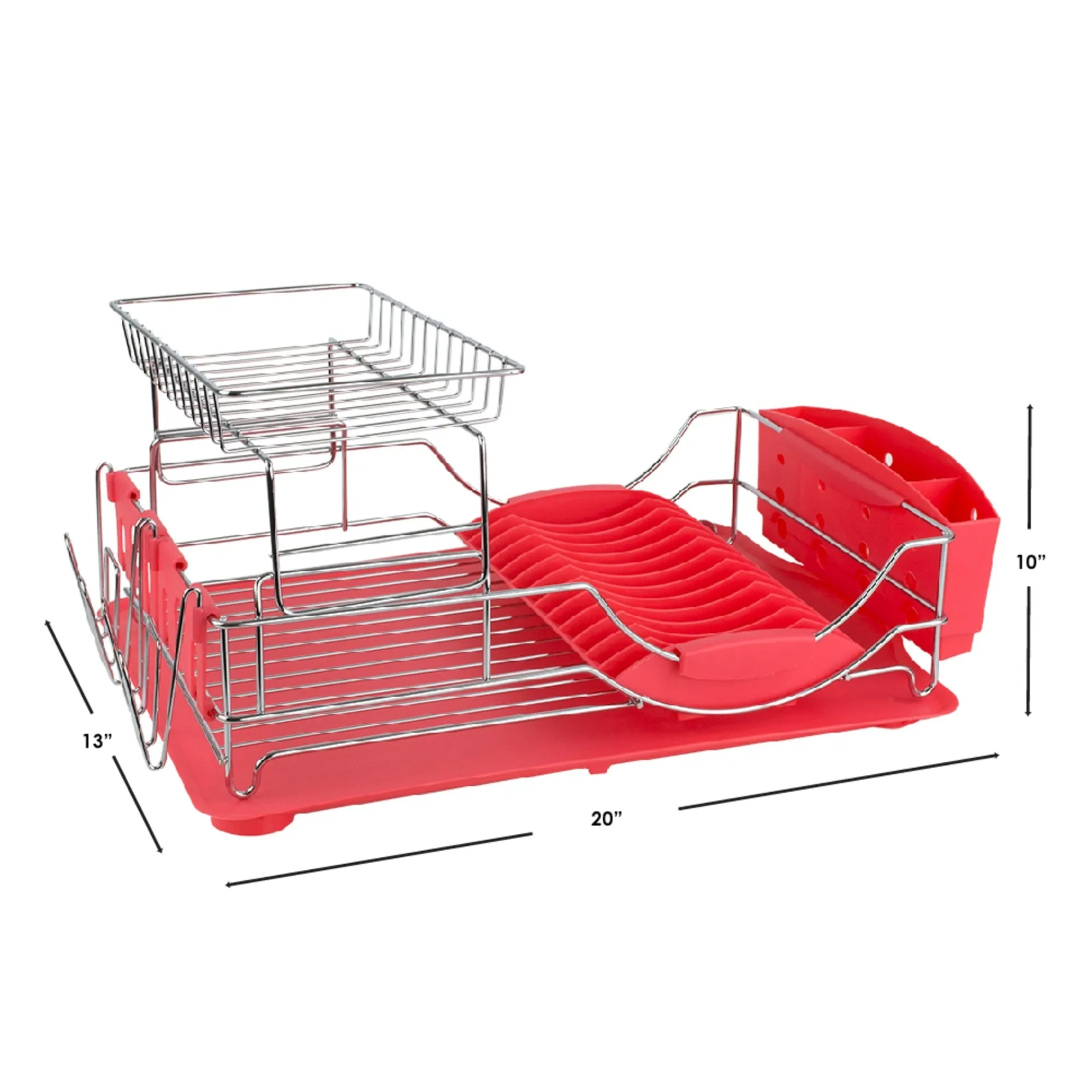 2-Tier Deluxe Dish Drainer