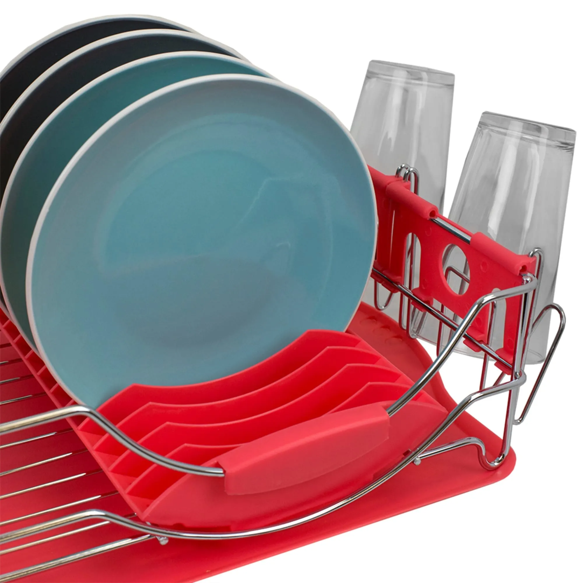 2-Tier Deluxe Dish Drainer