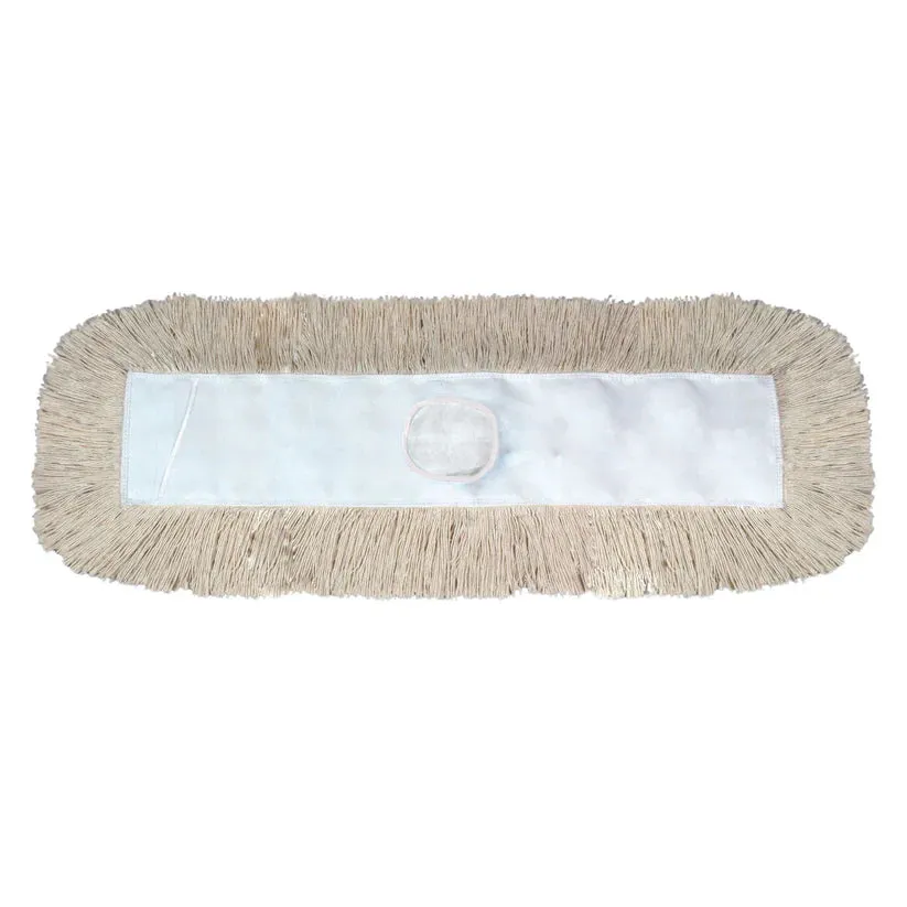 24" x 5" Bright Solutions® Industrial Cotton Dust Mop - Cut End