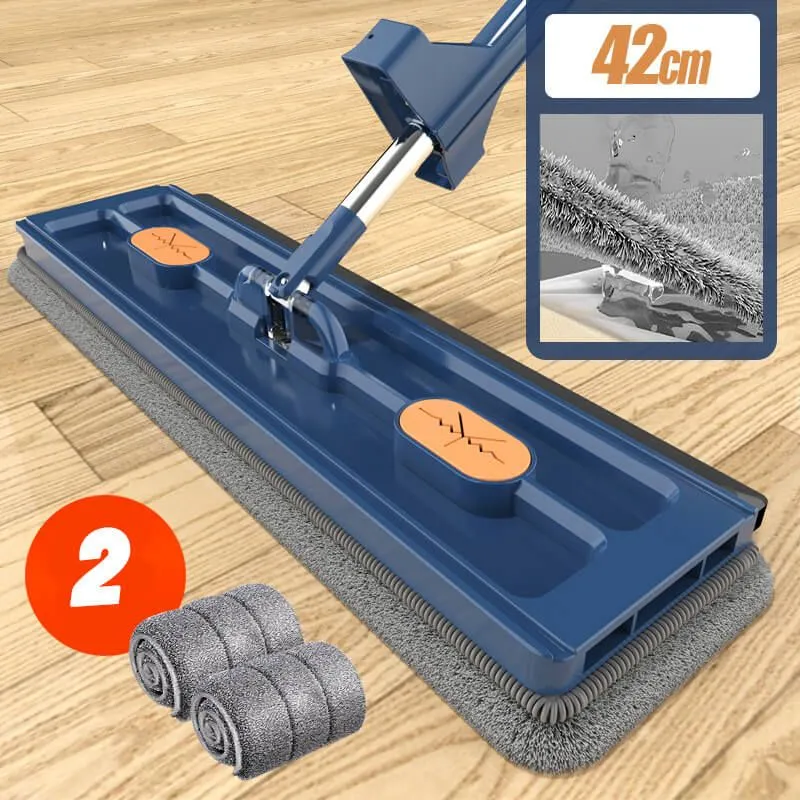 360° Rotating Self-contained Flat Mop