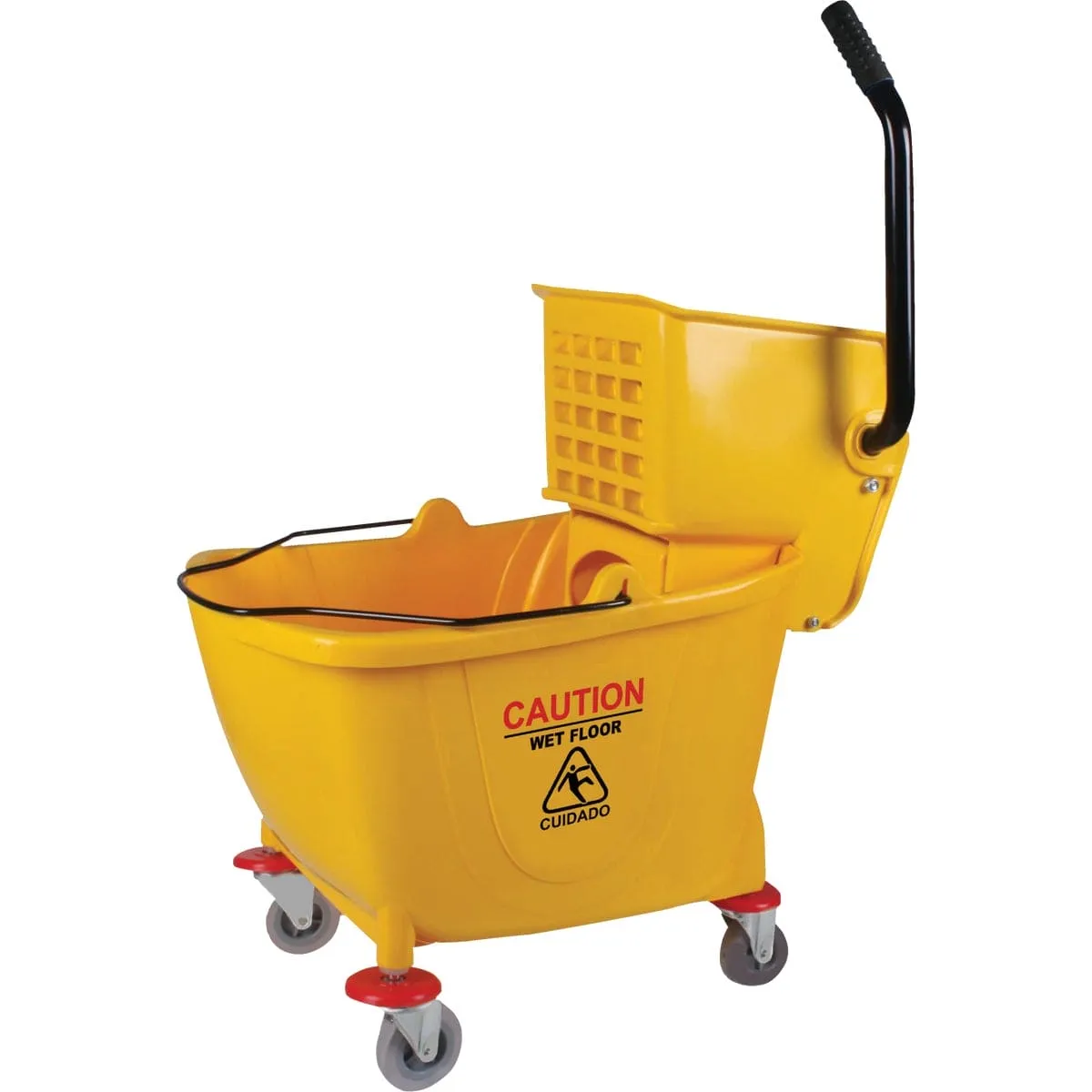 38QT. SIDE PRESS PVC MOP BUCKET WITH WRINGER-602844
