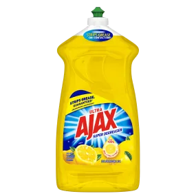 AJAX Liquid Dish Soap, Lemon Scent, 52 Fluid Ounce