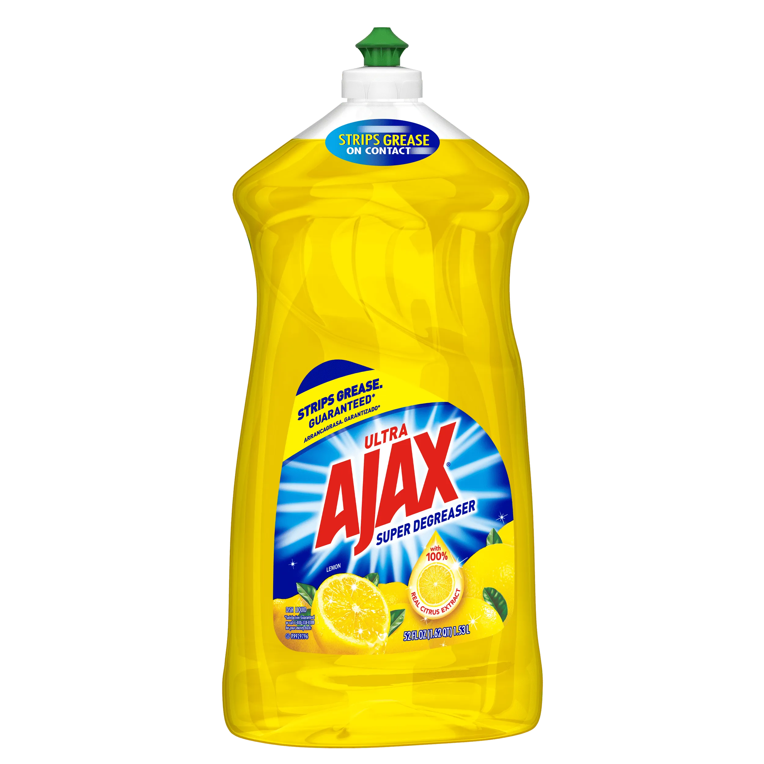 AJAX Liquid Dish Soap, Lemon Scent, 52 Fluid Ounce