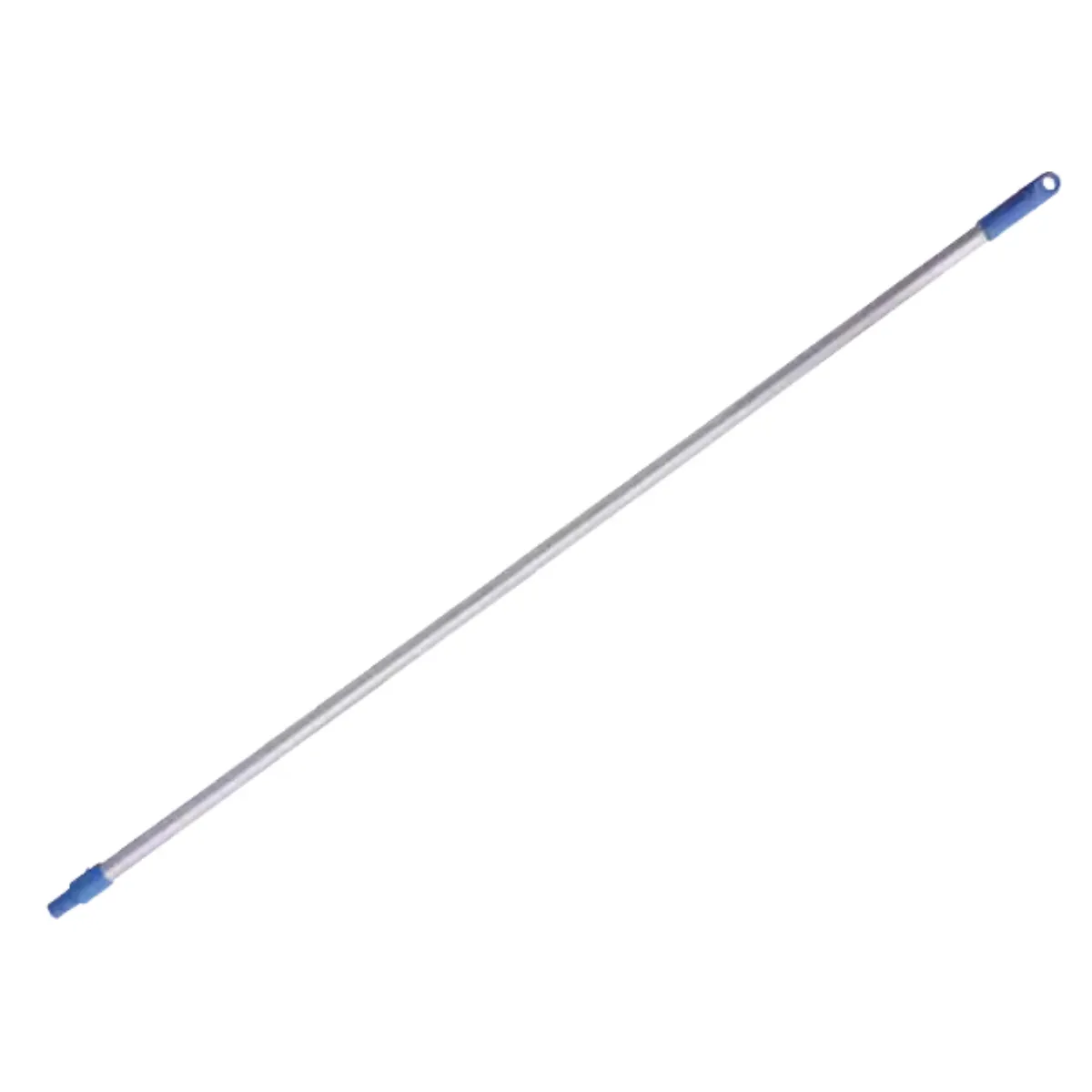 Aluminium Handle, Blue, 25x1500mm