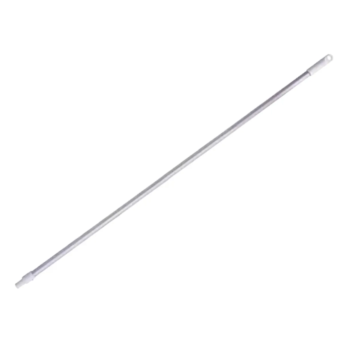 Aluminium Handle, White, 25x1500mm