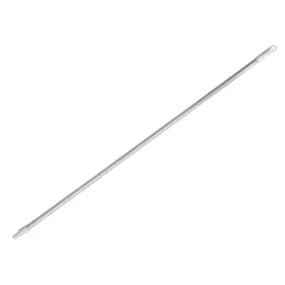 Aluminium Handle, White, 25x1500mm