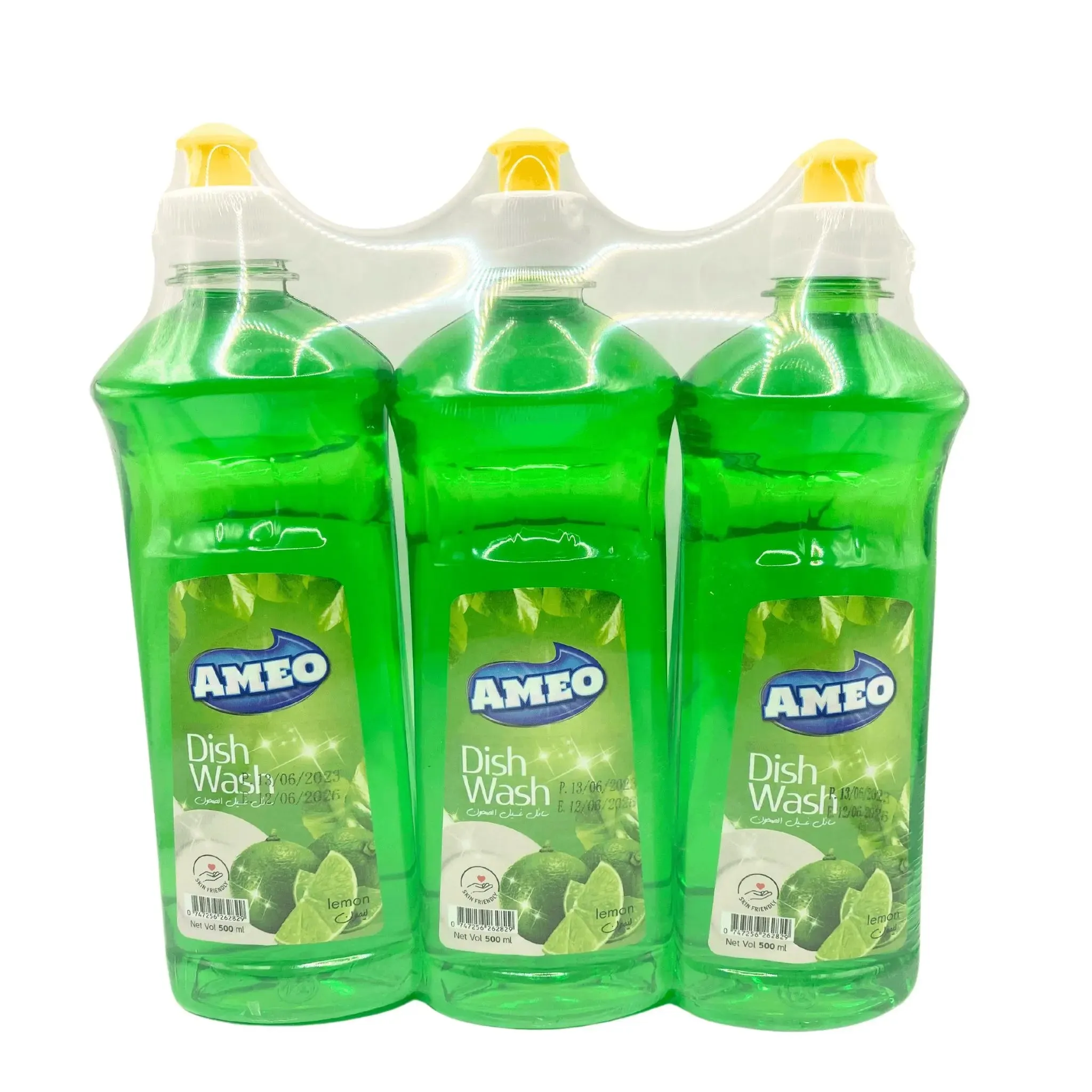 Ameo Dish Wash (Green)- 500ml Pack of 3x8 (1 carton)