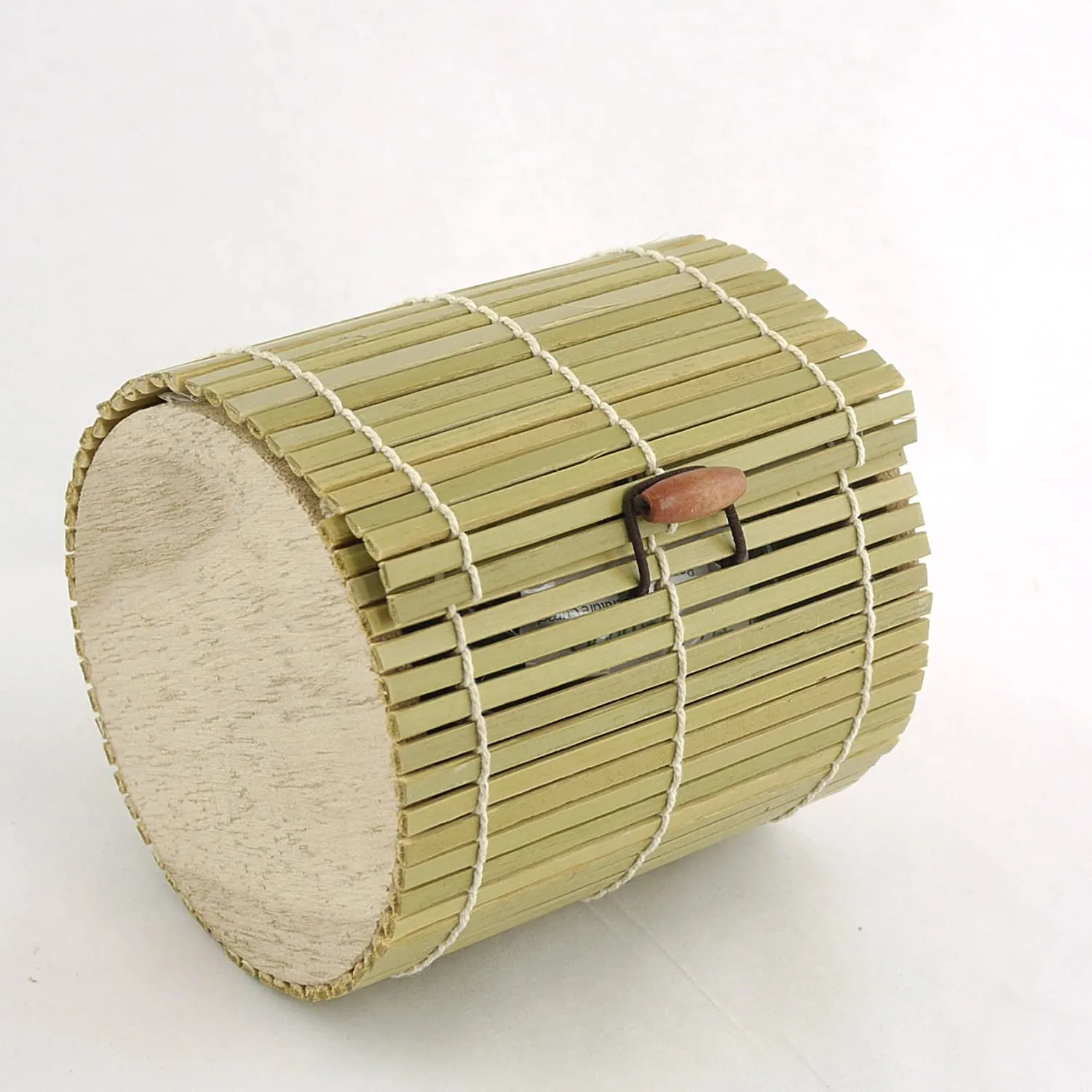 Bamboo Charcoal Odor Absorber Bag in Decorative 4" Cylinder