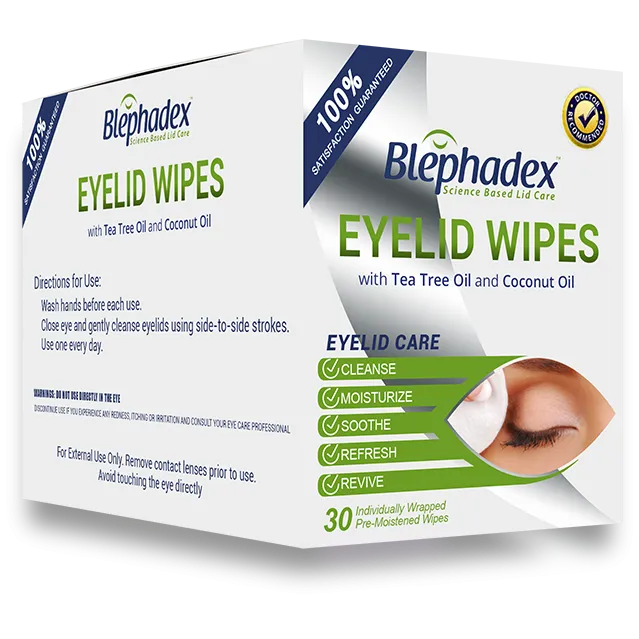 Blephadex Eyelid Wipes