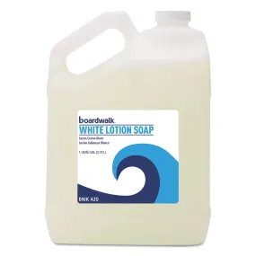Boardwalk Mild Cleansing Lotion Soap, Floral Scent, Liquid, 1 Gal Bottle, 4/Carton - BWK420CT