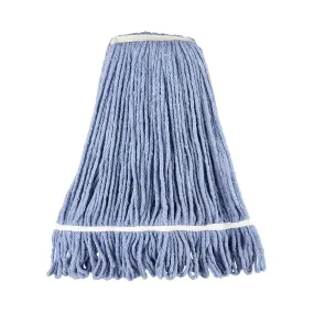 CAC China MHD2-32BL Mop Head Cotton Looped-End Blue 32oz Case of 20 Pcs