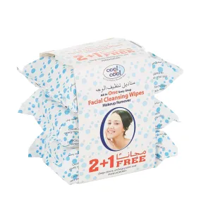C&C Makeup Remover Silky Tissue with Lid 33s   | Pack of 3 |
