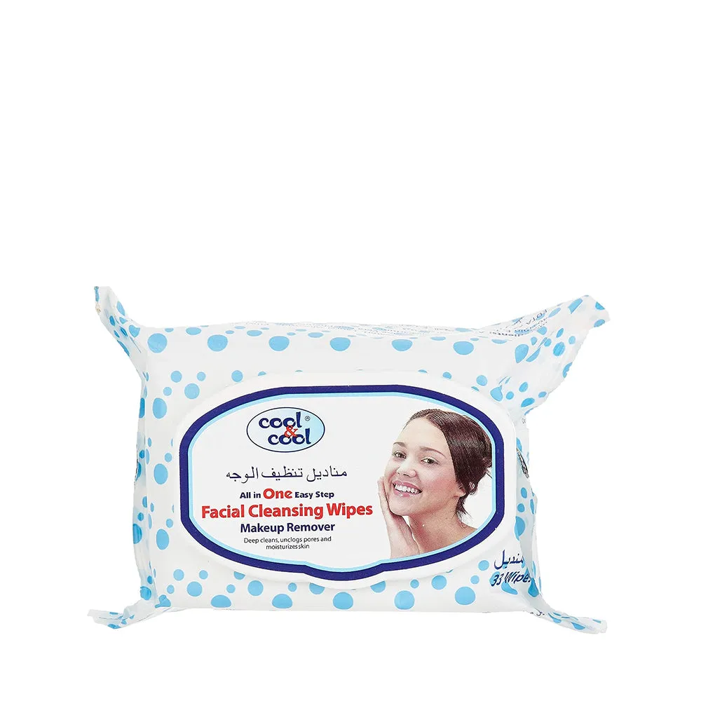 C&C Makeup Remover Silky Tissue with Lid 33s   | Pack of 3 |