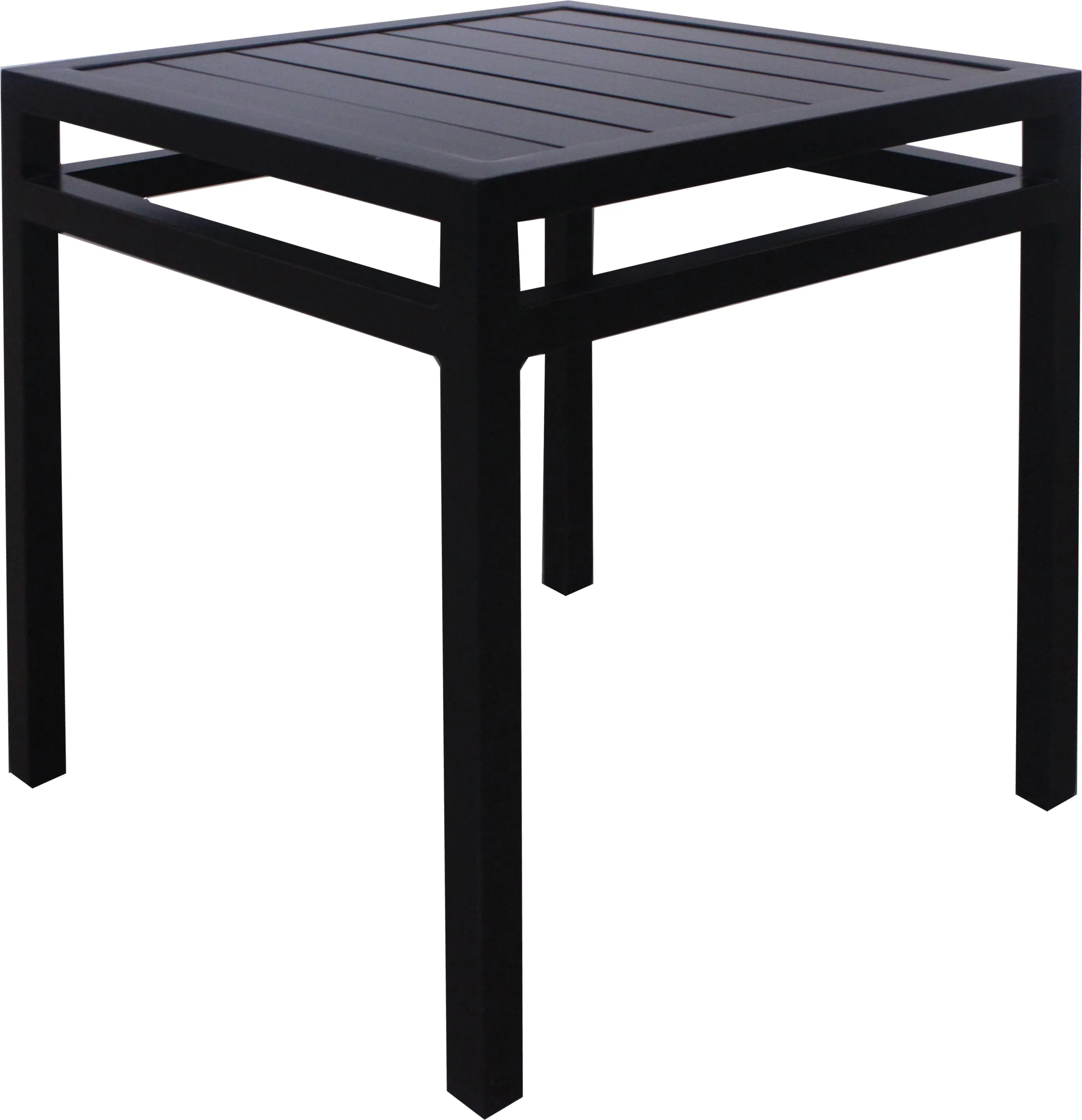 Casualife Aluminum Side Table - Soft Black