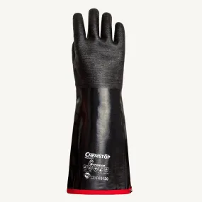 Chemical Resistant Gloves - Superior Glove Chemstop Heavy Duty Cotton/Neoprene NE246FFL