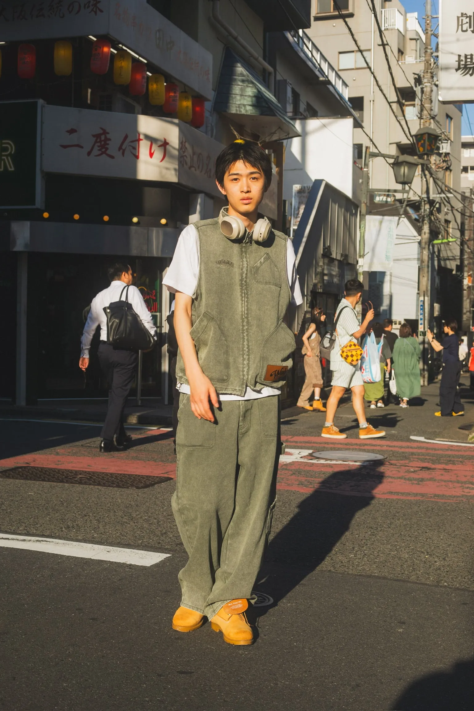 chemical wash vest