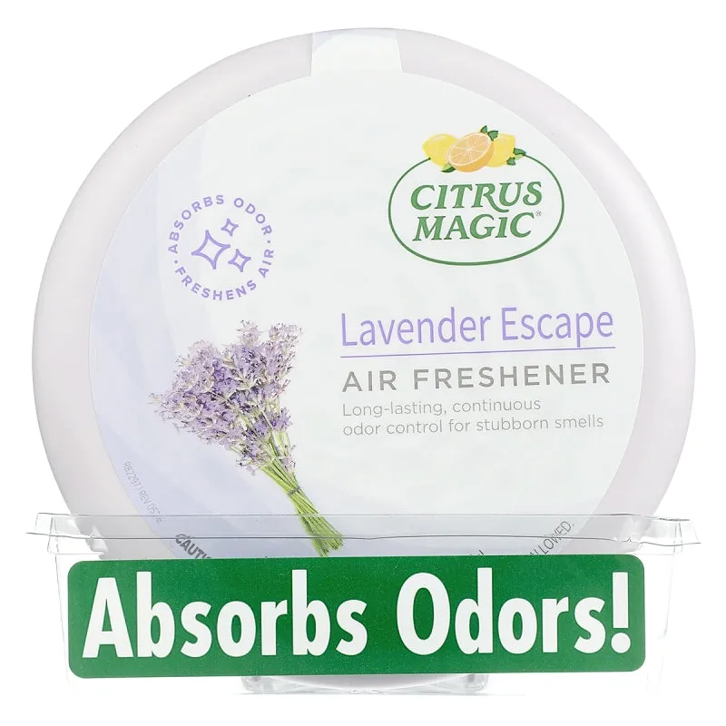 Citrus Magic 616472347-6PK Air Freshener, 8 oz, Lavender Escape, 350 sq-ft Coverage Area :EA: QUANTITY: 6