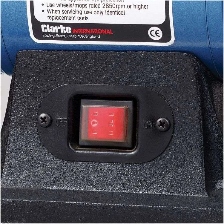 Clarke 8" 370W Bench Polisher Buffer