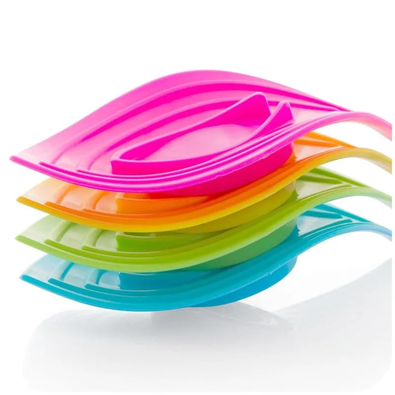 Colorful Leaf Shape Soap Dish
