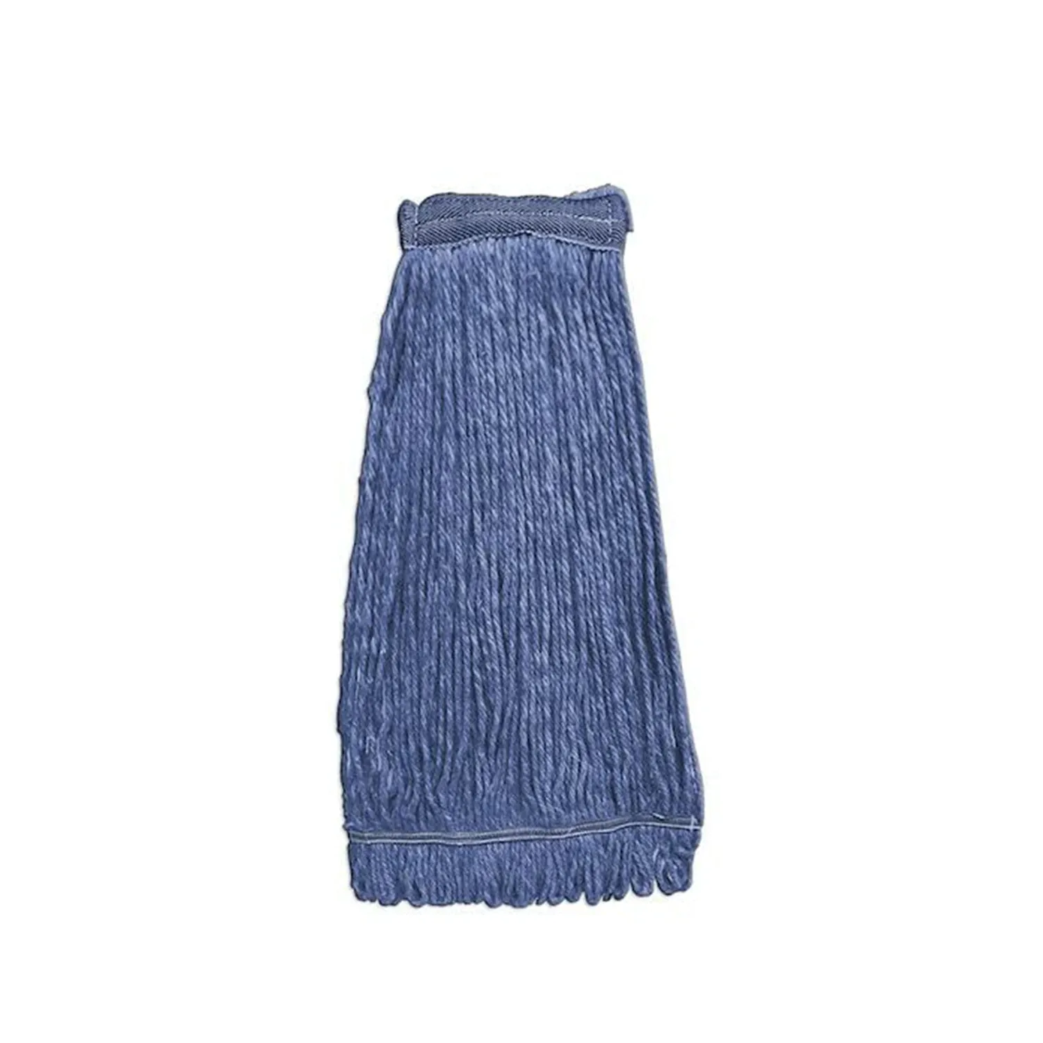 Commercial Headband Cotton Looped, End String Cleaning Mop Head Refill, Blue