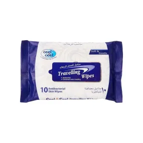 Cool & Cool Travelling Baby Wipes - 10 Pieces