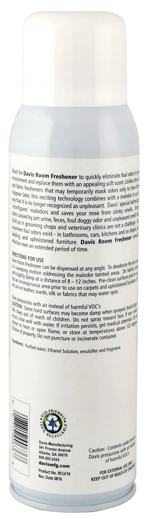 Davis Room Freshener, 14 oz