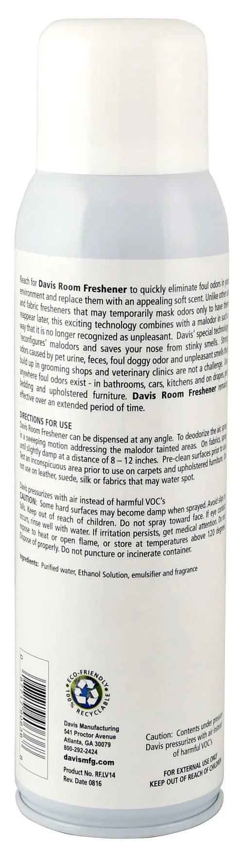 Davis Room Freshener, 14 oz