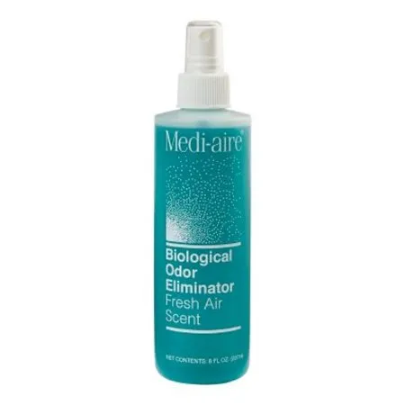 Deodorizer Refill Medi-aire® Biological Odor Eliminator Liquid 8 oz. Bottle Fresh Air Scent - Bard  Mfr# 7008A