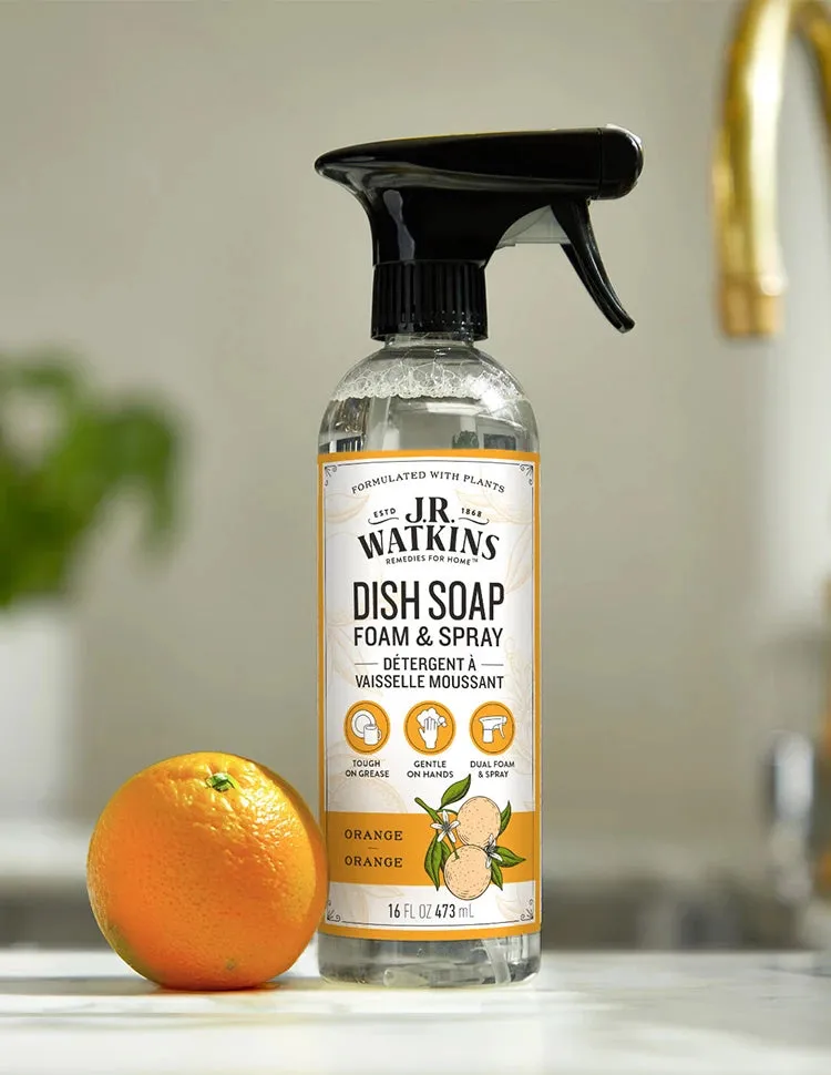 Dish Soap Foaming Orange 16floz