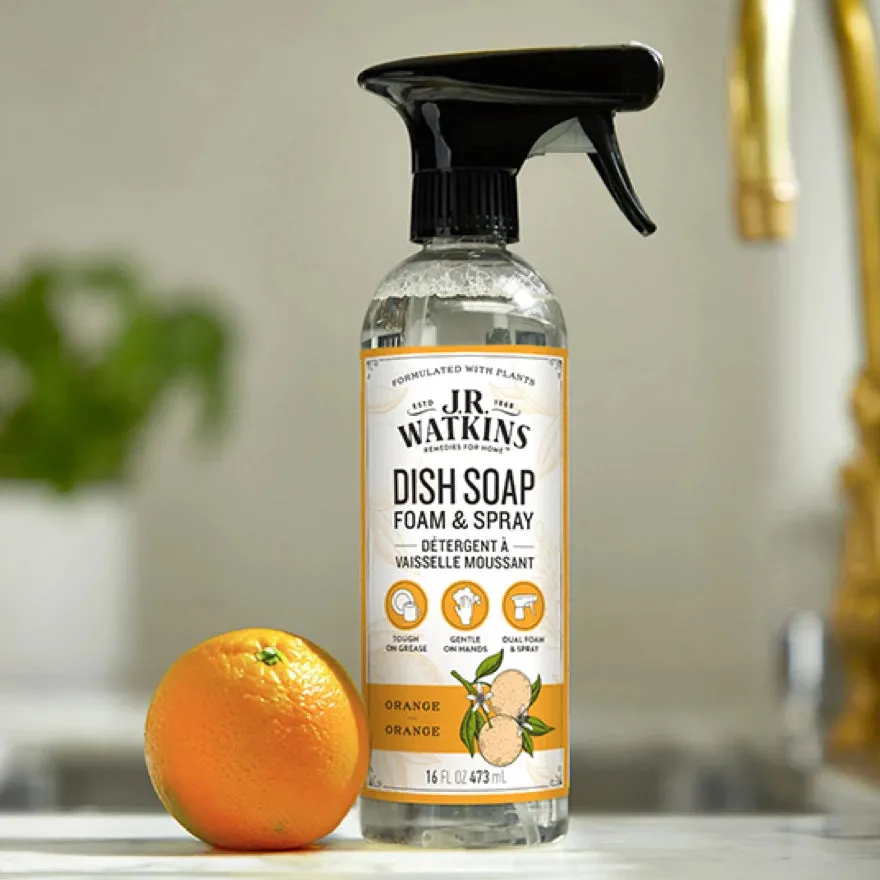 Dish Soap Foaming Orange 16floz