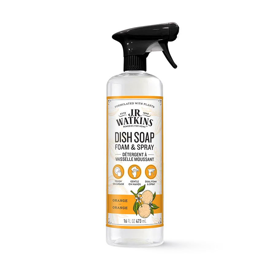 Dish Soap Foaming Orange 16floz