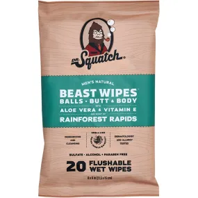 Dr. Squatch DS WPS-RAR-01 Rainforest Rapids Wipes