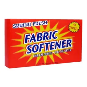 Dryer Sheet Spring Fresh 40 Count Box Sheet Spring Fresh Scent - US Chemical  Mfr# 063073.