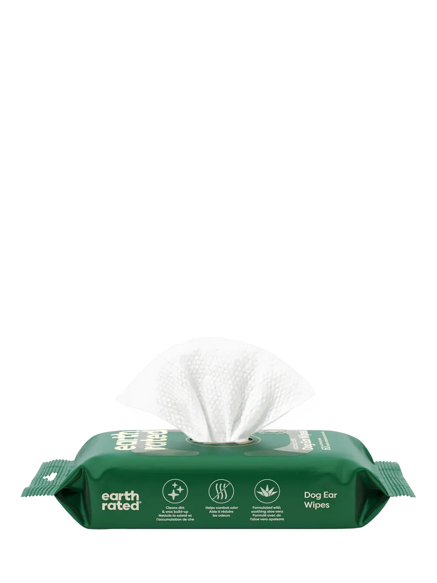 Earth Rated - Dog Ear Wipes