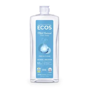 ECOS Free & Clear Scent Liquid Dish Soap 25 oz 1 pk