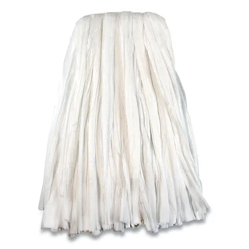Edge Non-woven Wet Mop Head, Rayon, #16, 1.5" Headband, White