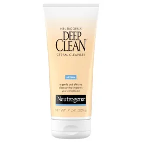 Facial Cleanser Neutrogena® Deep Clean® Cream 7 oz. Tube Scented - J & J Sales  Mfr# 07050106095