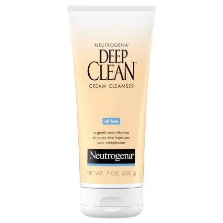Facial Cleanser Neutrogena® Deep Clean® Cream 7 oz. Tube Scented - J & J Sales  Mfr# 07050106095