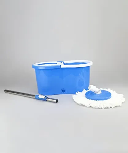 Frestol Magic Plastic Mop with 2 Refills - Blue