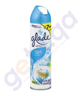 GLADE AEROSOL CLEAN LINEN  300ML