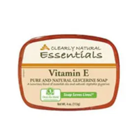 Glycerine Bar Soaps Vitamin E 3 bars By Clearly Natural