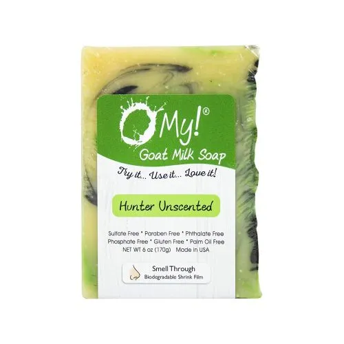 Goat Milk Soap Hunter Unscented 6 Oz By O MY!