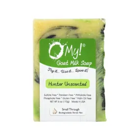 Goat Milk Soap Hunter Unscented 6 Oz By O MY!