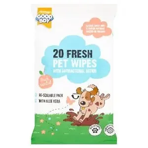 Good Boy Pet Wipes 20x 15