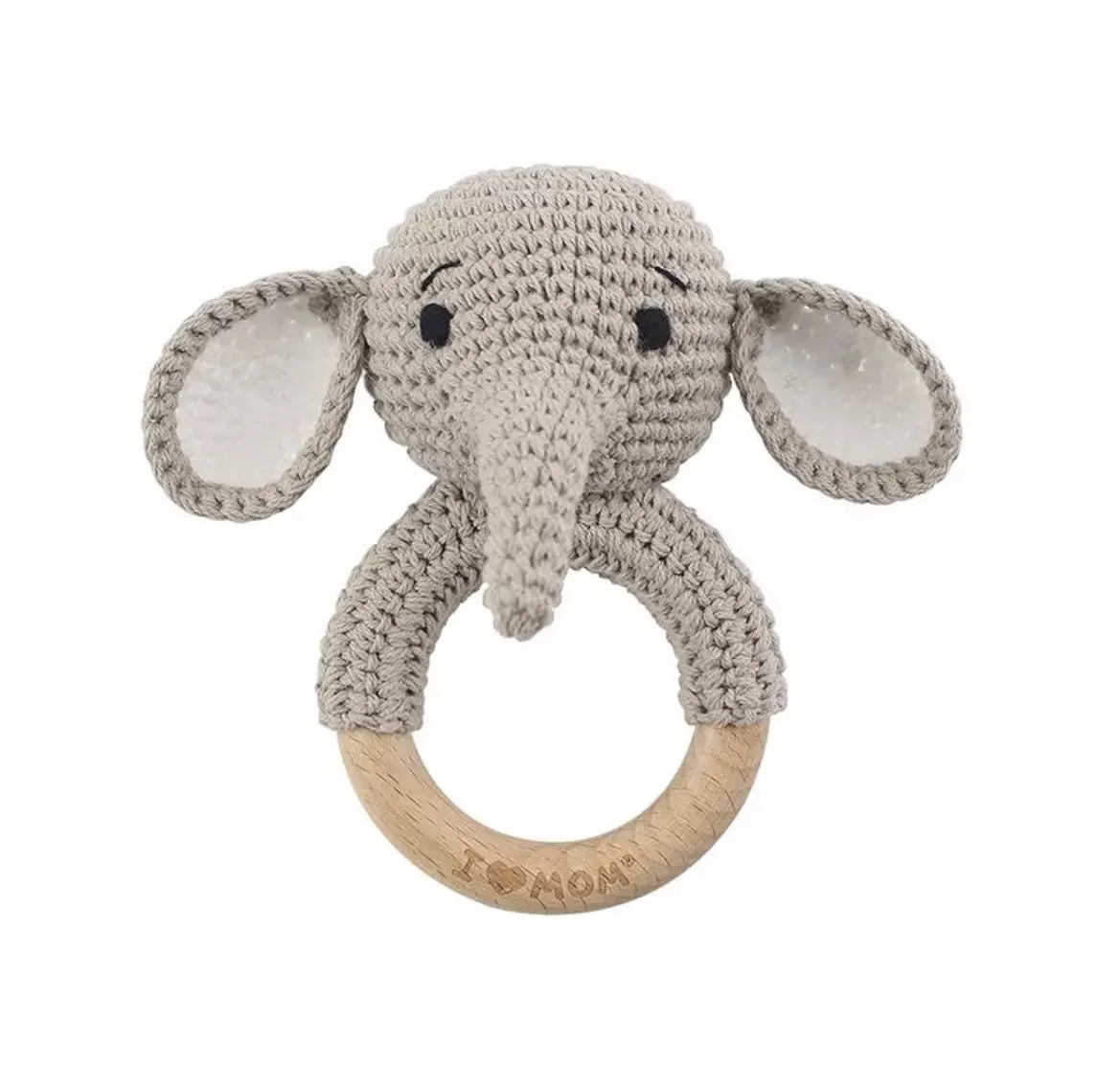 Hand Made Crochet Elephant