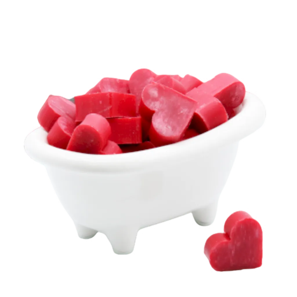 Heart Shaped Scented Guest Soaps - Box of 10 - SLS & Paraben Free - Soap Gift