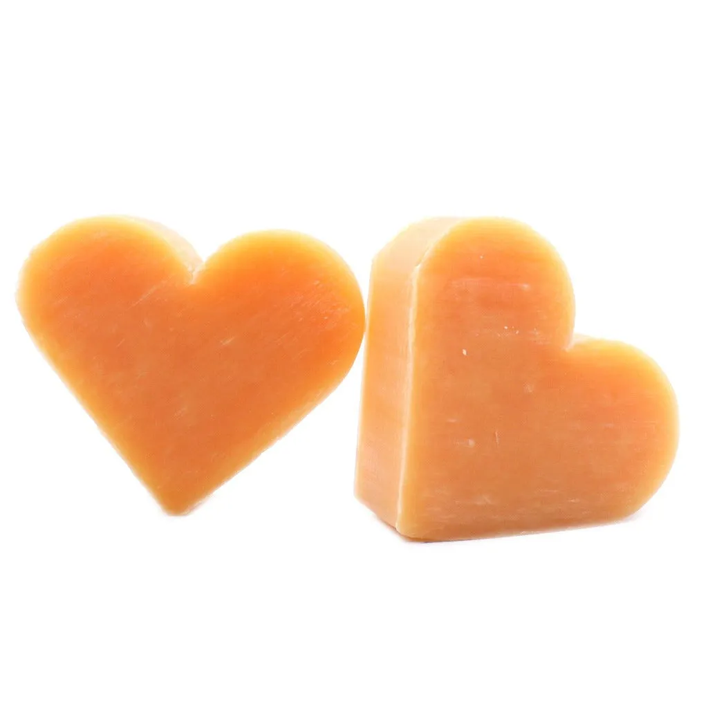 Heart Shaped Scented Guest Soaps - Box of 10 - SLS & Paraben Free - Soap Gift