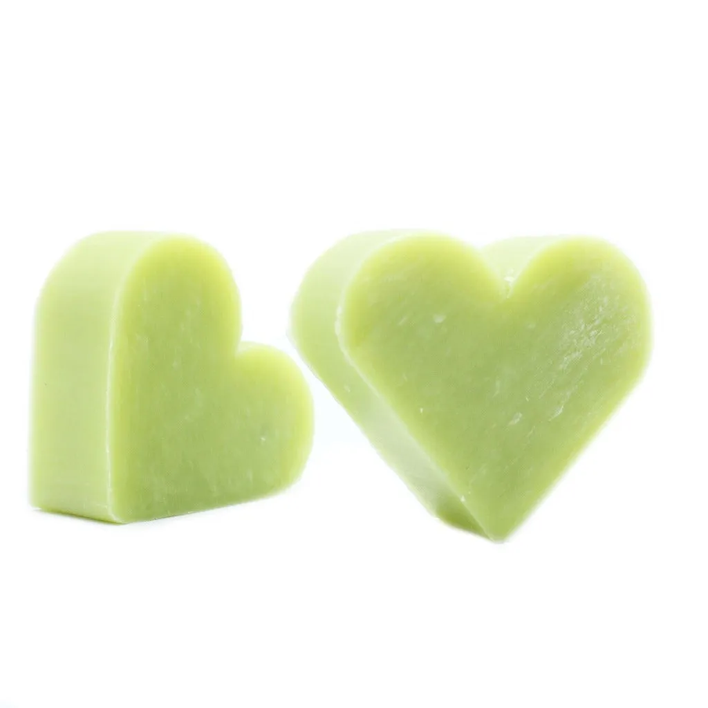 Heart Shaped Scented Guest Soaps - Box of 10 - SLS & Paraben Free - Soap Gift