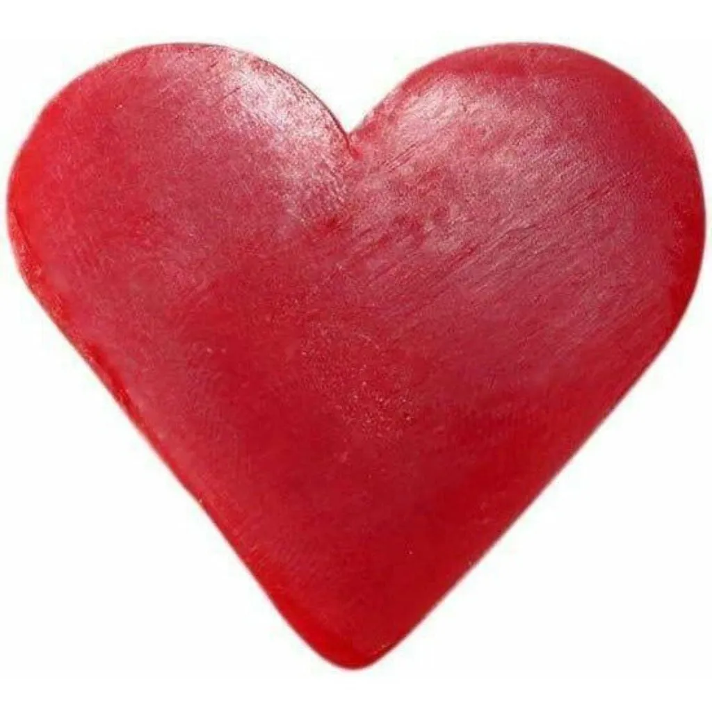 Heart Shaped Scented Guest Soaps - Box of 10 - SLS & Paraben Free - Soap Gift