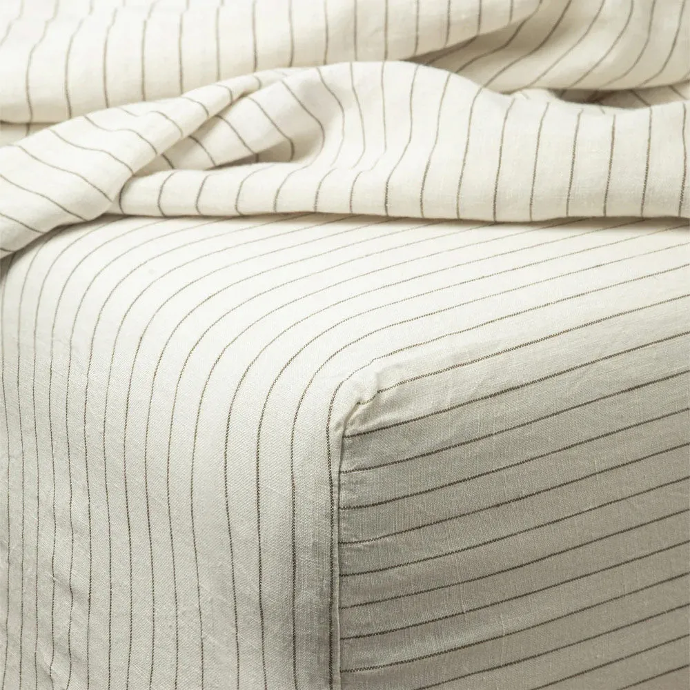 Heveya® Linen Fitted Sheet Set